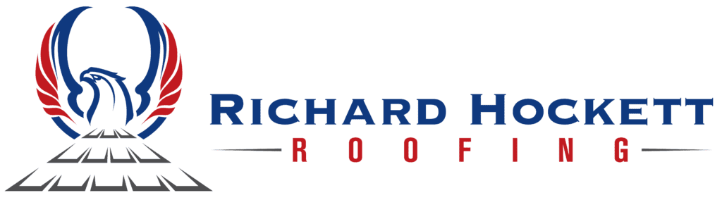Company logo of Richard Hockett Roofing, symbolizing our brand's commitment to quality, trust, and excellence in roofing services.