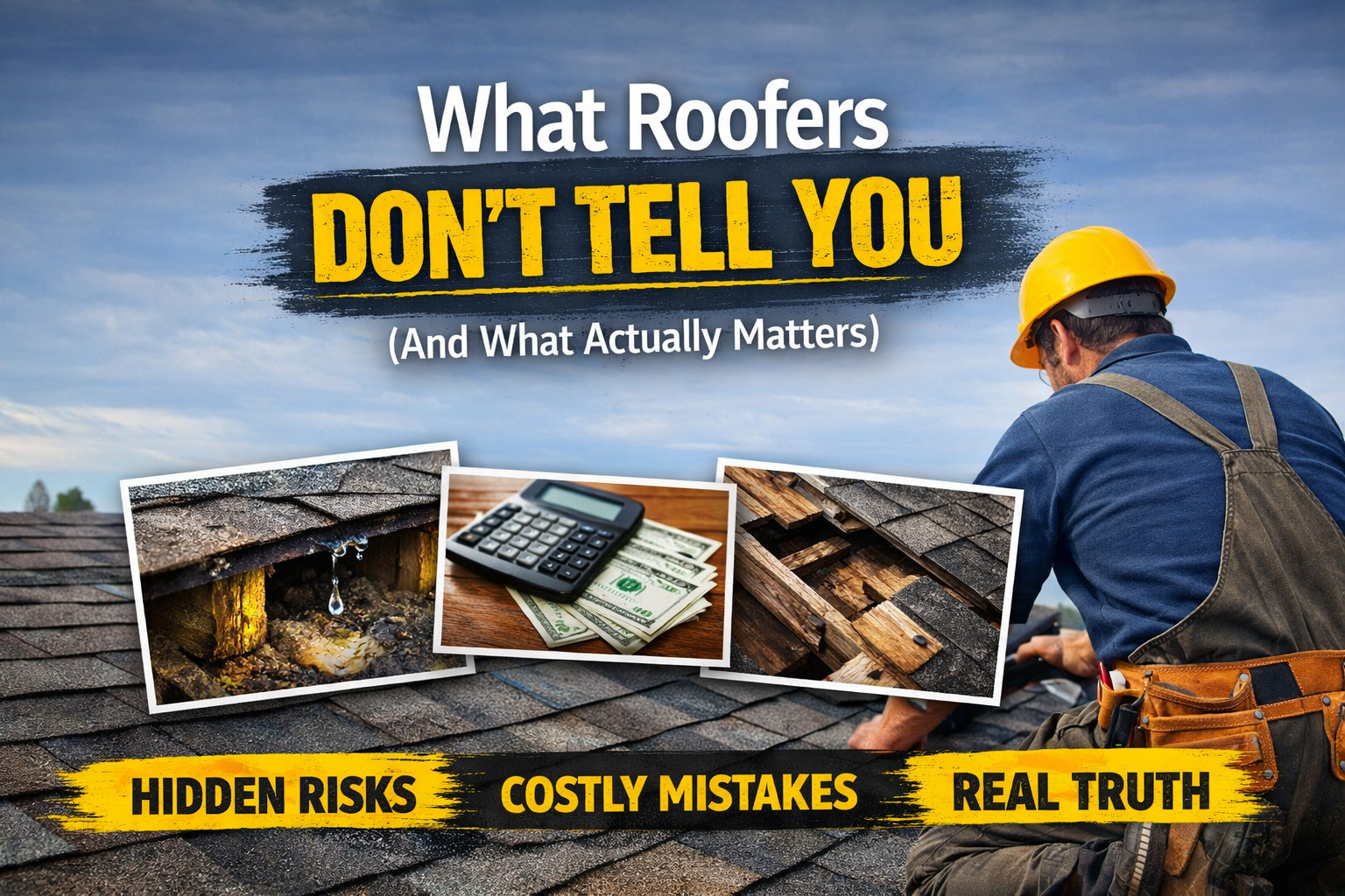 What's not talked about enough between roofers and home owners.