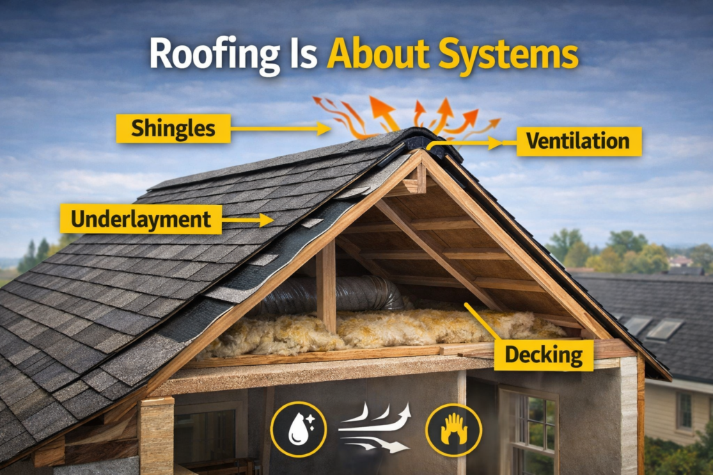 Roofing is about systems