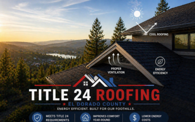 Title 24 Energy Efficient Roofing Requirements in El Dorado County