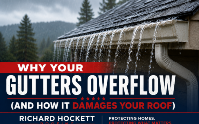 Why Your Gutters Overflow (And How It Damages Your Roof)